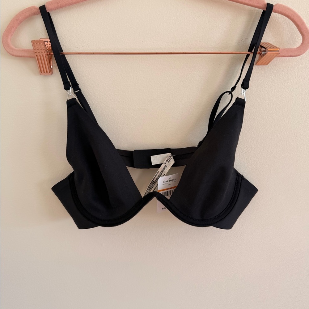 Free People Classic Black Bra